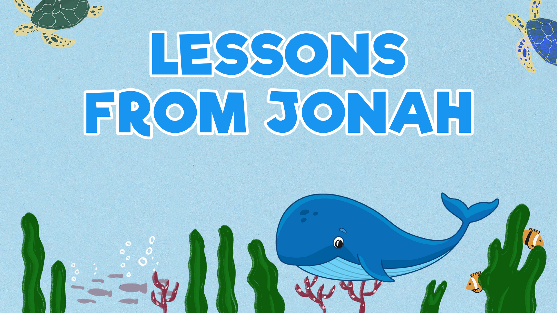 Lessons from Jonah