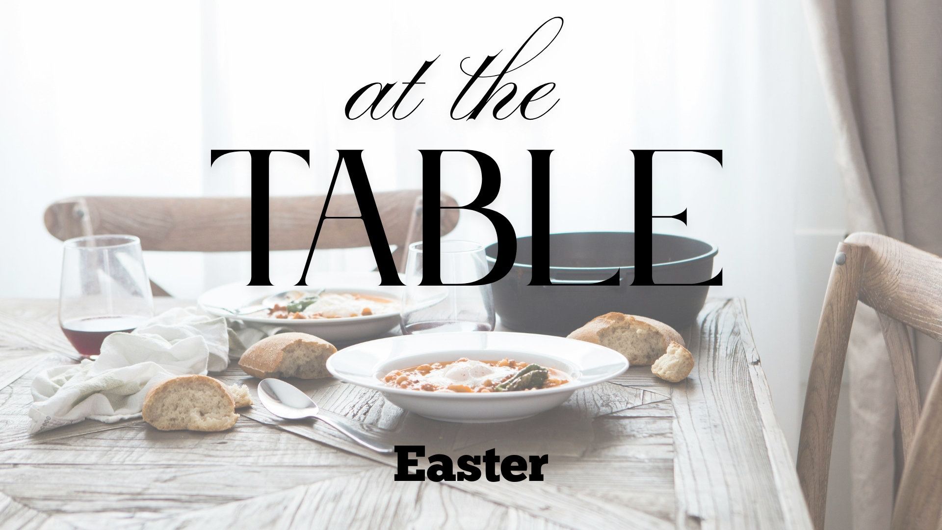 At the Table – Easter