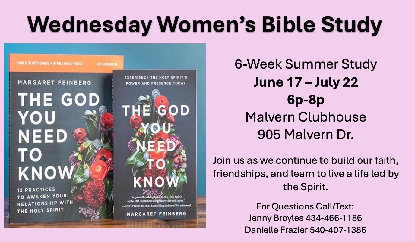 6-Week Study: The God You Need To Know | Women's Wednesday Bible Study