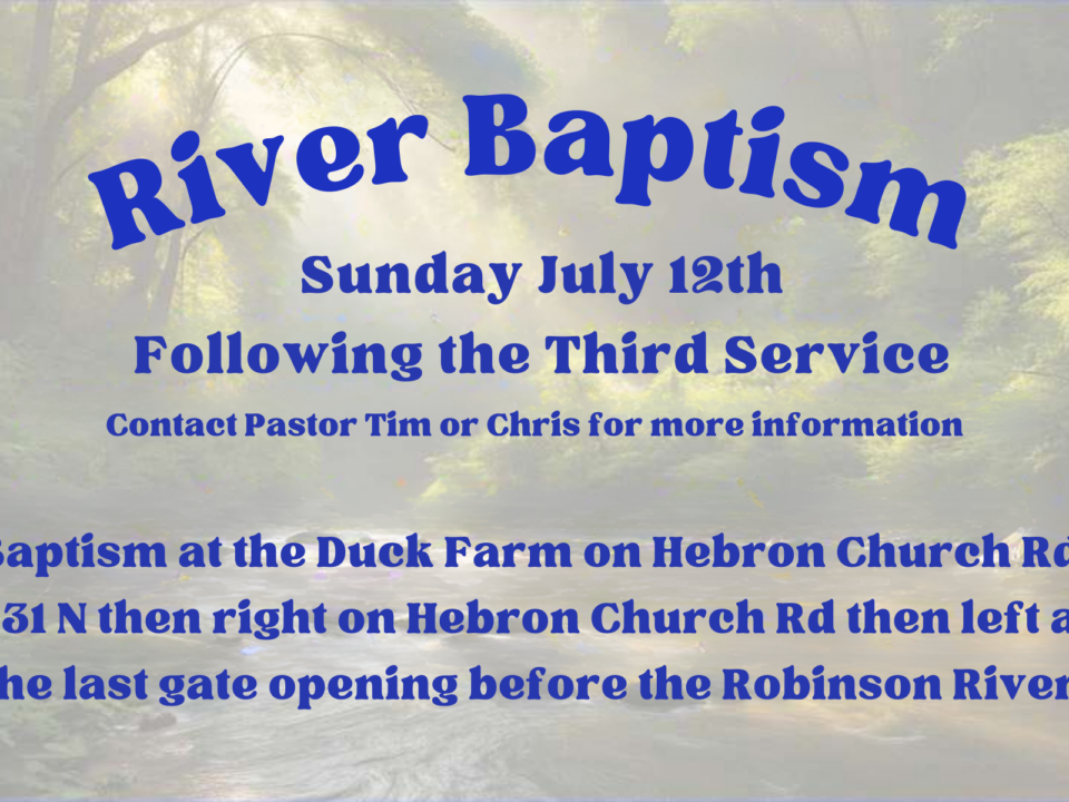 River Baptism